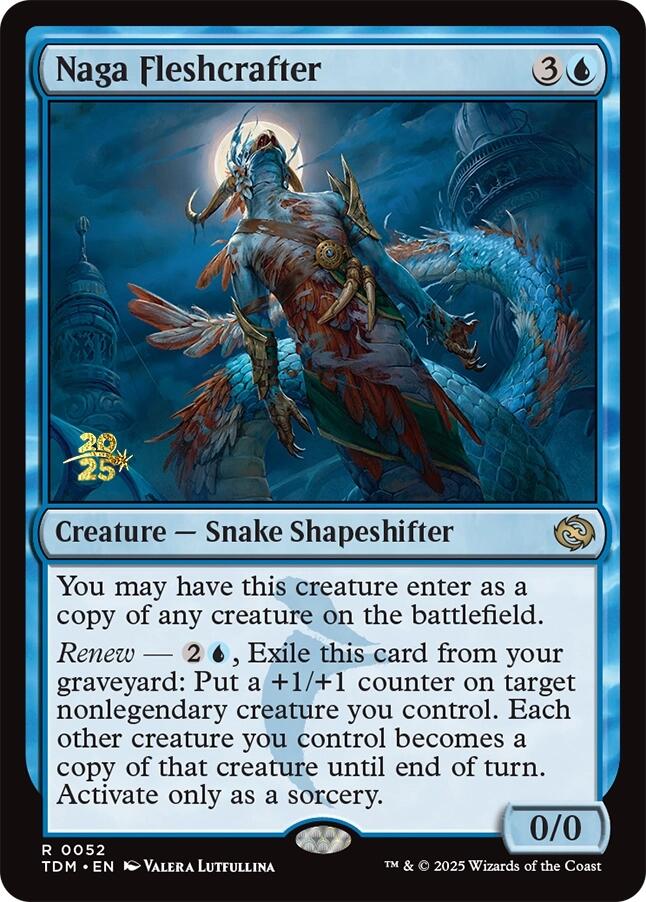 Naga Fleshcrafter [Tarkir: Dragonstorm Prerelease Cards] | Good Games Modbury