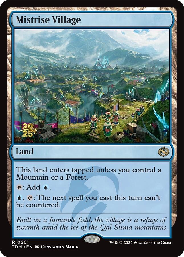 Mistrise Village [Tarkir: Dragonstorm Prerelease Cards] | Good Games Modbury