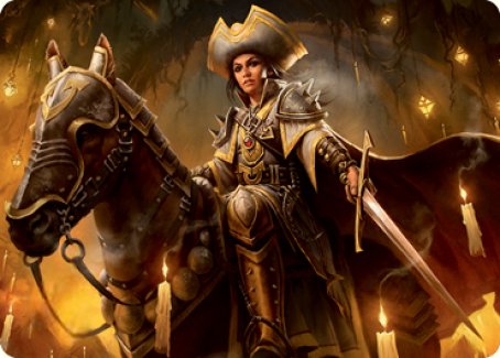 Seasoned Cathar Art Card [Innistrad: Midnight Hunt Art Series] | Good Games Modbury