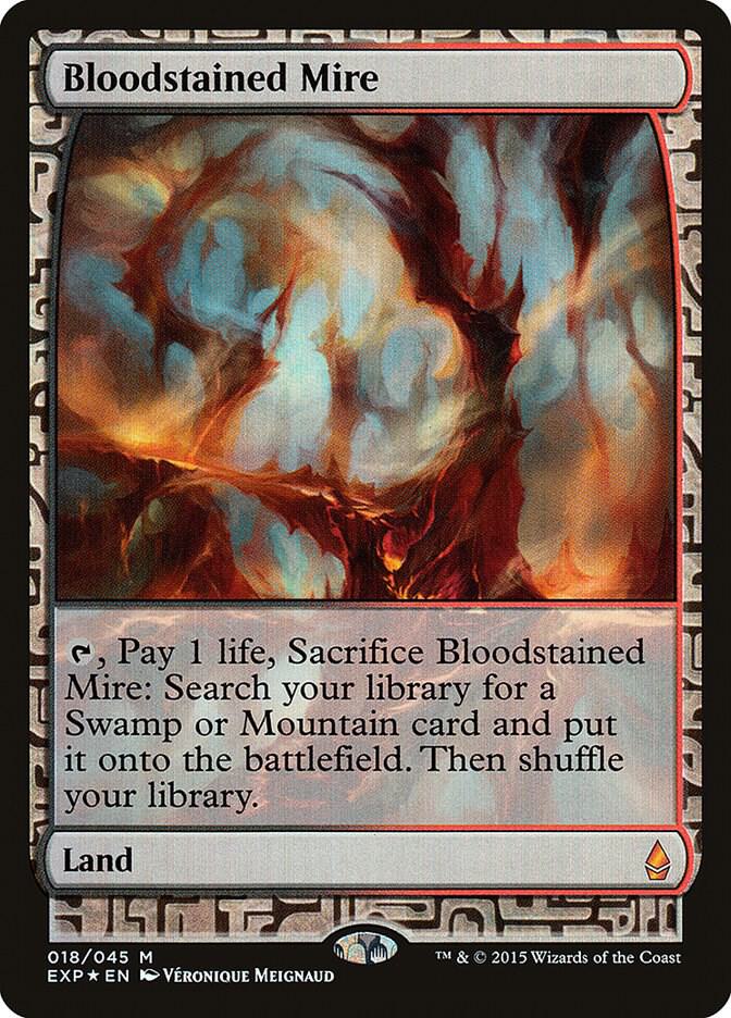 Bloodstained Mire 18/45 (Zendikar Expeditions)  - Foil | Good Games Modbury