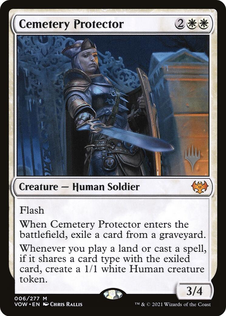 Cemetery Protector [Aetherdrift Promos] | Good Games Modbury