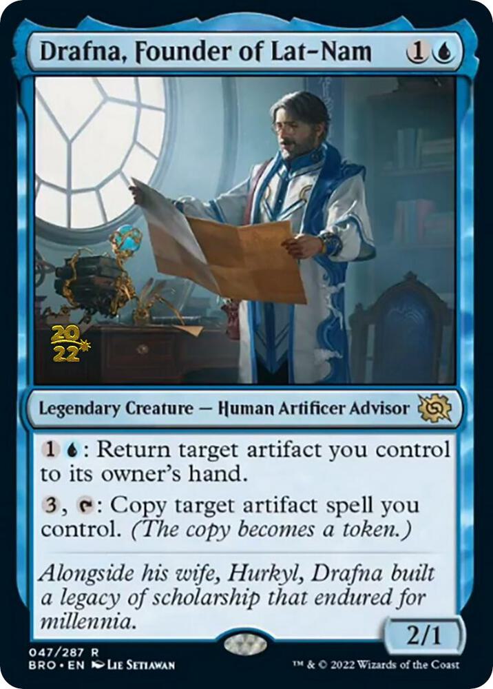 Drafna Founder of Lat Nam 47s/169 (Prerelease Cards)  - Foil | Good Games Modbury