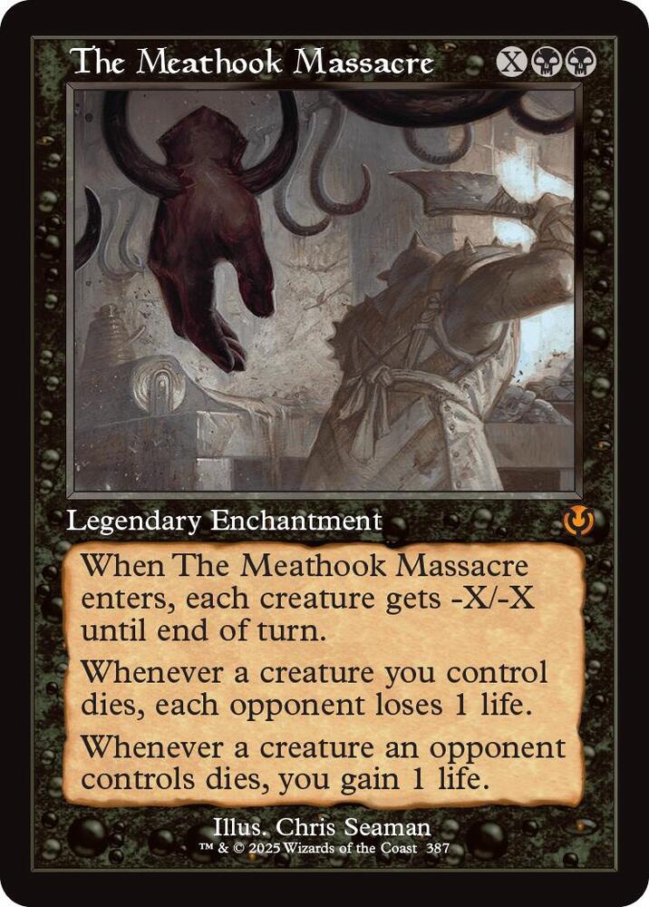 The Meathook Massacre 387/287 (Innistrad Remastered)  - Retro Foil | Good Games Modbury