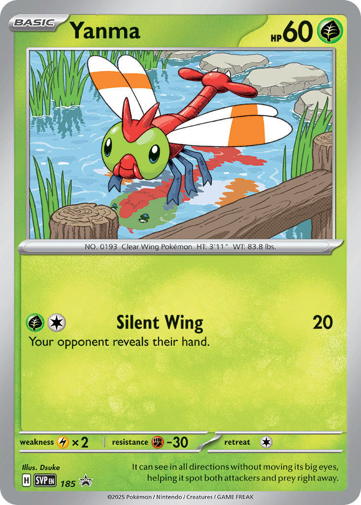 Yanma (185) [Scarlet & Violet: Black Star Promos] | Good Games Modbury