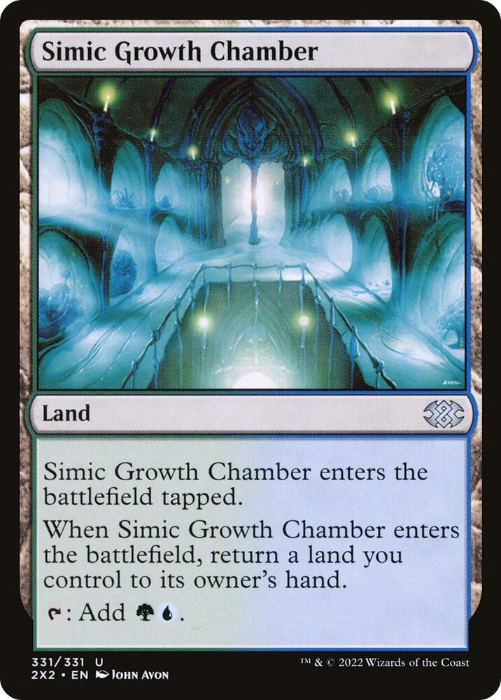 Simic Growth Chamber 331/331 (Double Masters 2022)  - Foil | Good Games Modbury