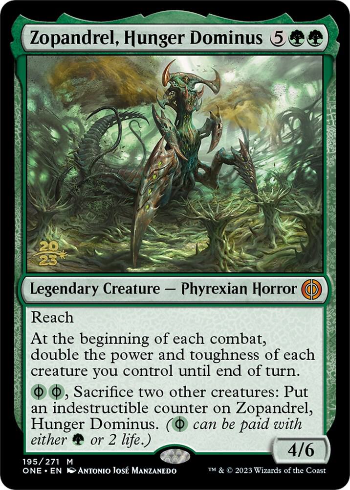 Zopandrel Hunger Dominus 195s/160 (Prerelease Cards)  - Foil | Good Games Modbury