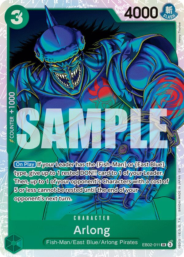 Arlong [Extra Booster: Memorial Collection] | Good Games Modbury