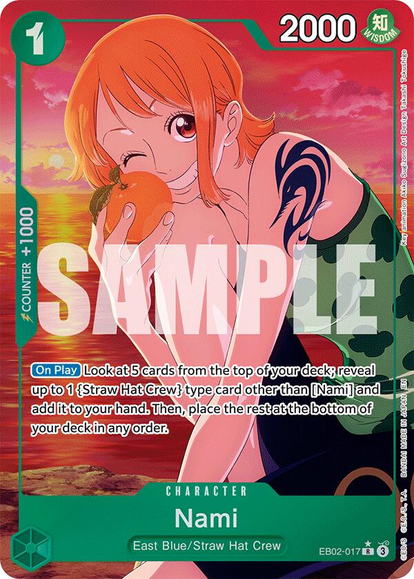 Nami (Alternate Art) [Extra Booster: Memorial Collection] | Good Games Modbury