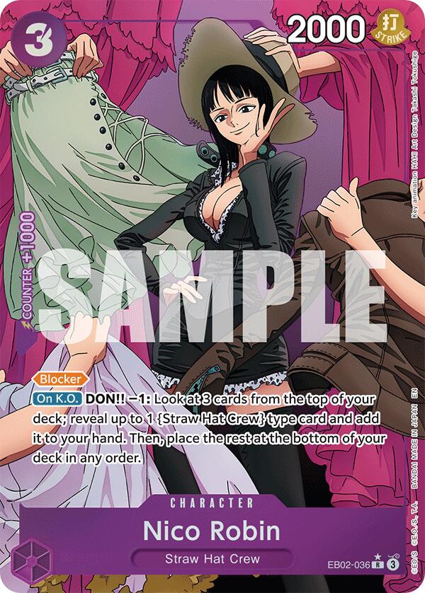 Nico Robin (Alternate Art) [Extra Booster: Memorial Collection] | Good Games Modbury