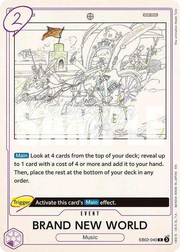 BRAND NEW WORLD [Extra Booster: Memorial Collection] | Good Games Modbury