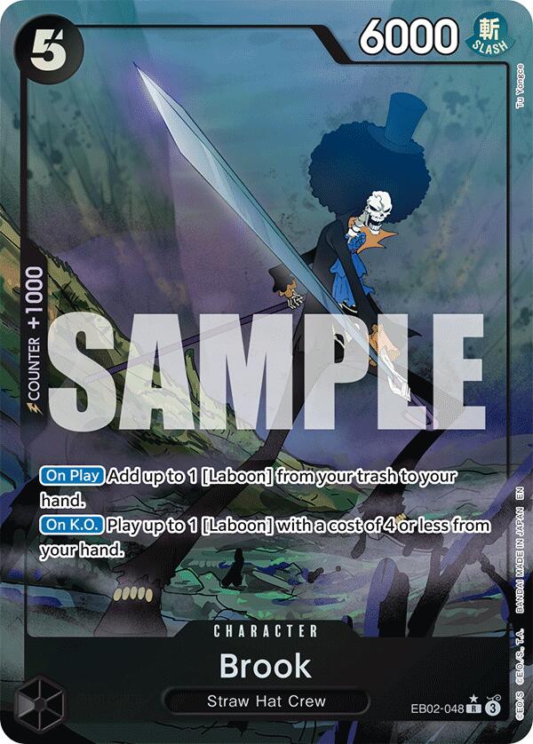 Brook (Alternate Art) [Extra Booster: Memorial Collection] | Good Games Modbury