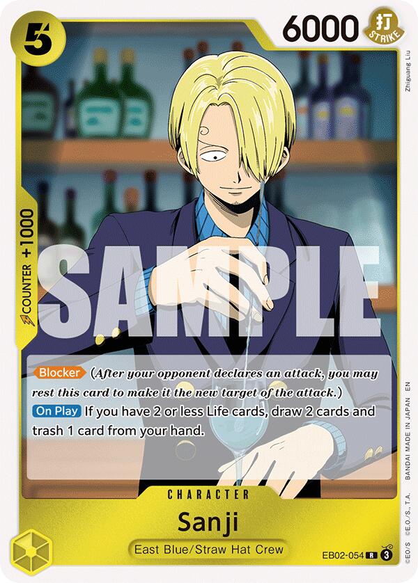 Sanji [Extra Booster: Memorial Collection] | Good Games Modbury