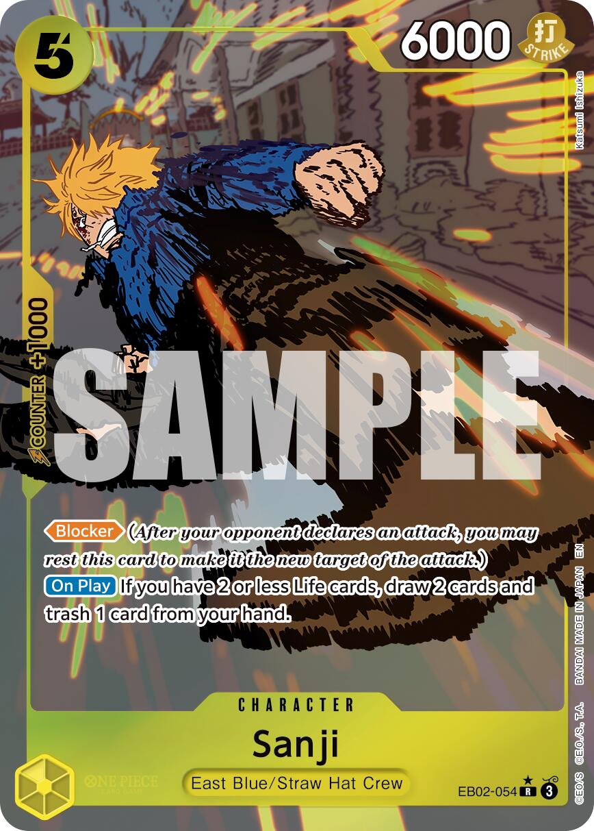 Sanji (Alternate Art) [Extra Booster: Memorial Collection] | Good Games Modbury