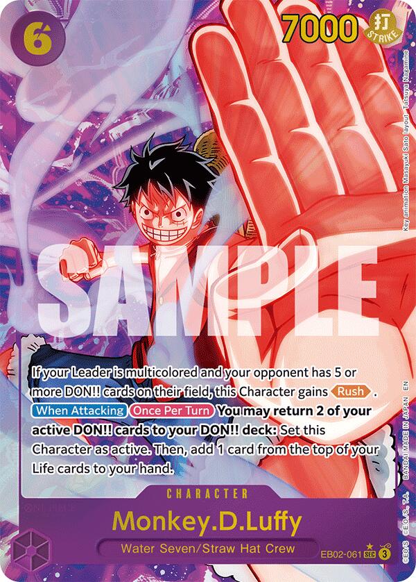 Monkey.D.Luffy (Alternate Art) [Extra Booster: Memorial Collection] | Good Games Modbury