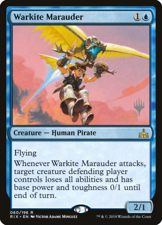 Warkite Marauder (Promo Pack) [Rivals of Ixalan Promos] | Good Games Modbury