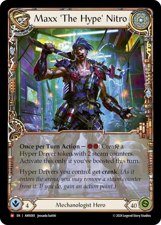 Maxx 'The Hype' Nitro [AMX001] (Armory Deck: Maxx Nitro) | Good Games Modbury