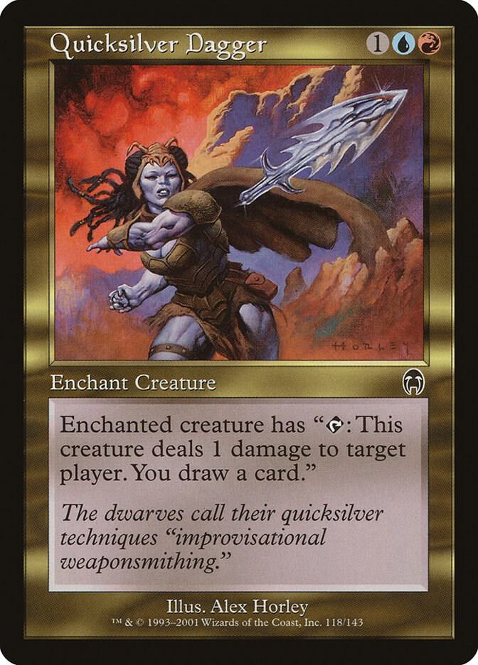 Quicksilver Dagger 118/143 (Apocalypse)  - Foil | Good Games Modbury