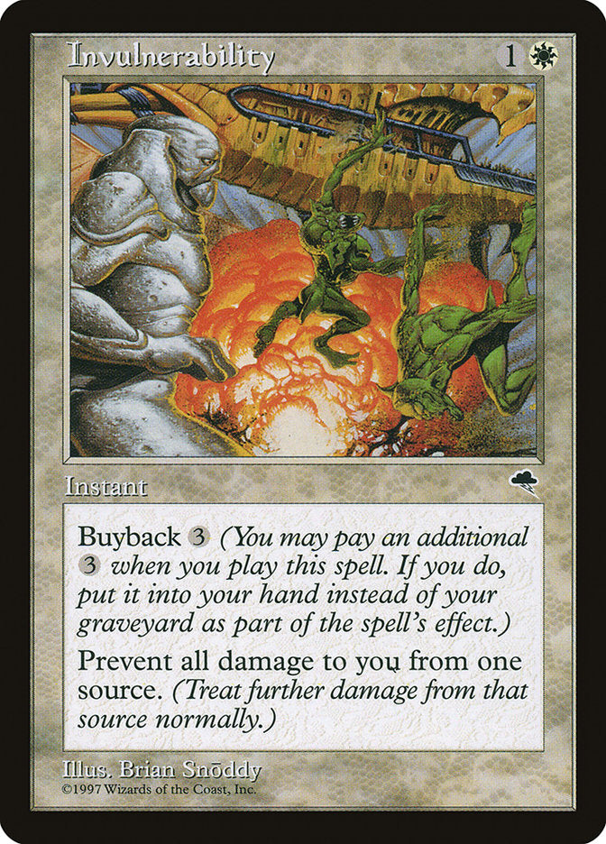Invulnerability 25/350 (Tempest)  | Good Games Modbury