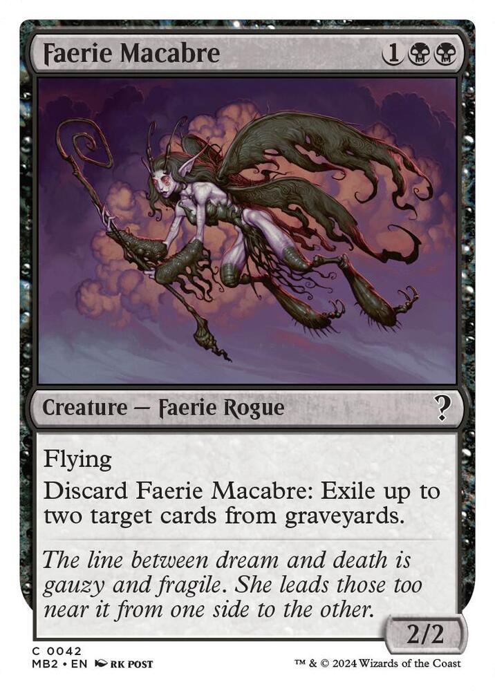 Faerie Macabre 42/390 (Mystery Booster 2)  | Good Games Modbury