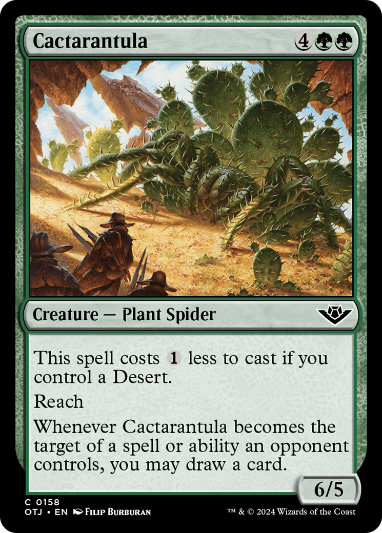 Cactarantula [Outlaws of Thunder Junction] | Good Games Modbury