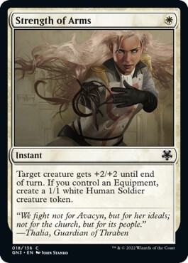 Strength of Arms 18/135 (Magic Game Night: Free-For-All)  | Good Games Modbury