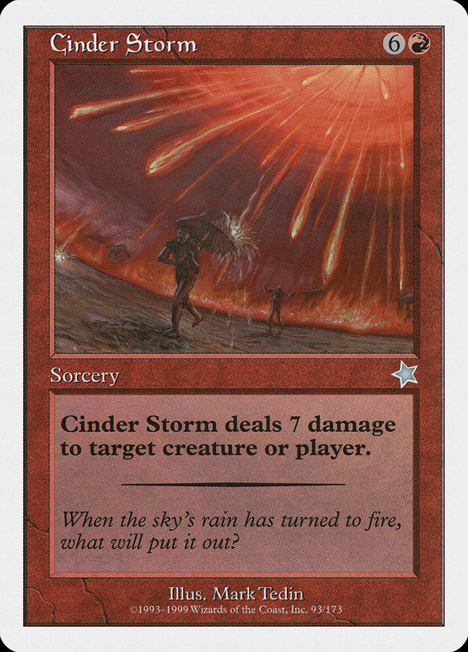 Cinder Storm [Starter 1999] | Good Games Modbury