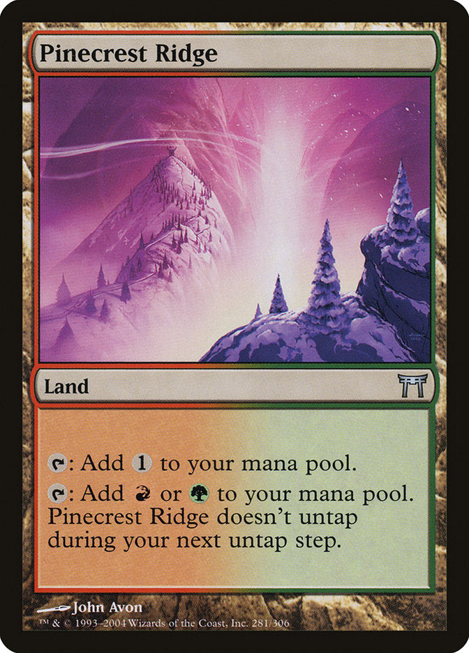 Pinecrest Ridge 281/306 (Champions of Kamigawa)  | Good Games Modbury