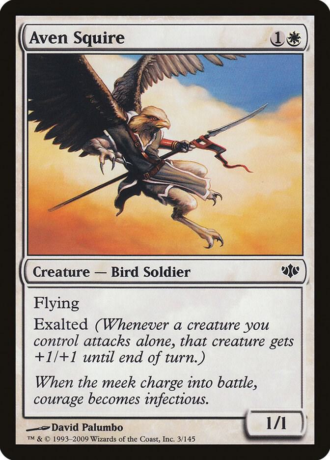 Aven Squire 3/145 (Conflux)  - Foil | Good Games Modbury