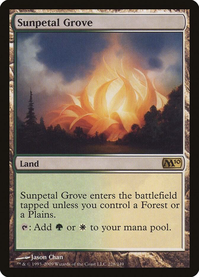 Sunpetal Grove 228/249 (Magic 2010 (M10))  | Good Games Modbury