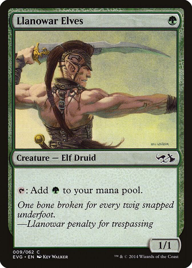 Llanowar Elves 9/62 (Duel Decks: Anthology)  | Good Games Modbury