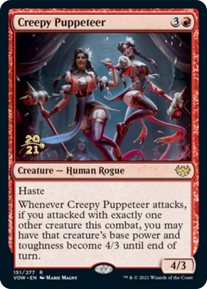 Creepy Puppeteer 151s/137 (Prerelease Cards)  - Foil | Good Games Modbury