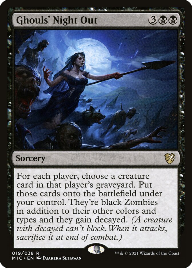 Ghouls' Night Out 19/38 (Commander: Innistrad: Midnight Hunt)  | Good Games Modbury