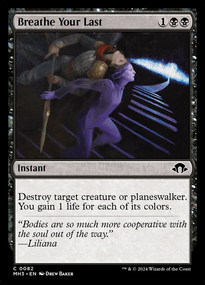 Breathe Your Last 82/319 (Modern Horizons 3)  | Good Games Modbury
