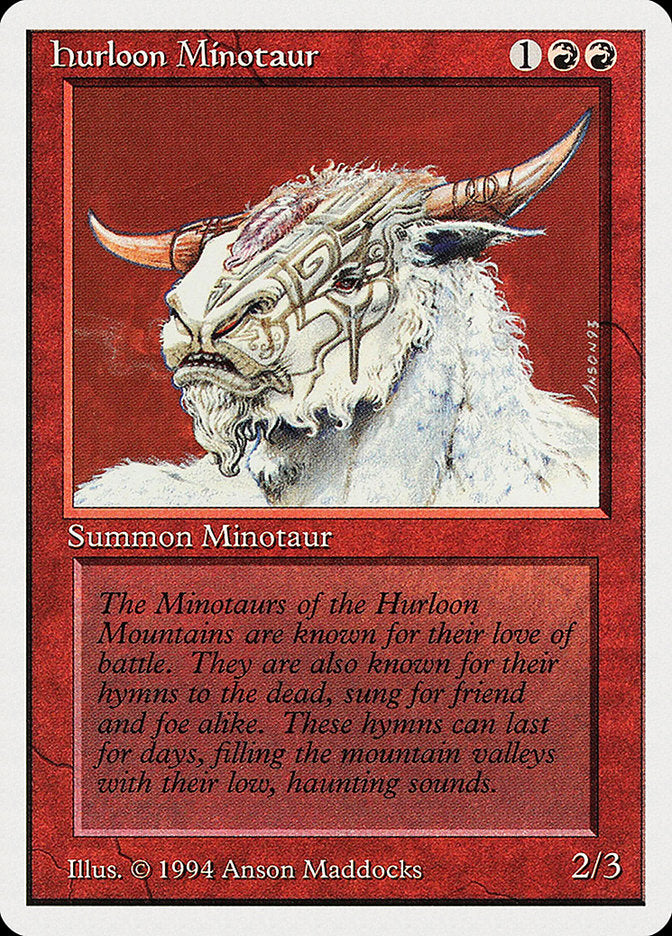 Hurloon Minotaur [Summer Magic / Edgar] | Good Games Modbury