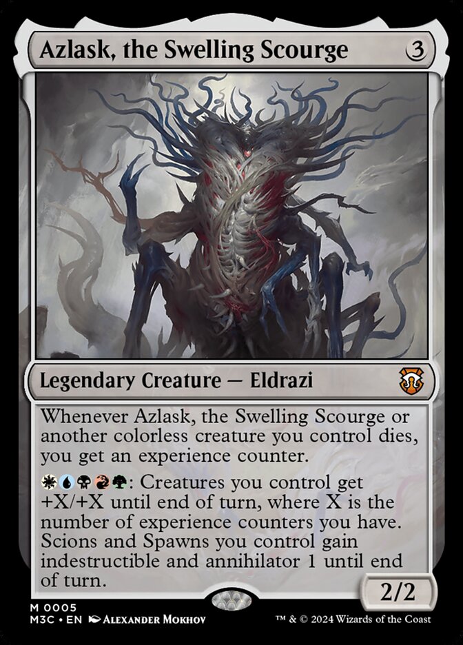 Azlask, the Swelling Scourge 5/411 (Commander: Modern Horizons 3)  - Foil | Good Games Modbury