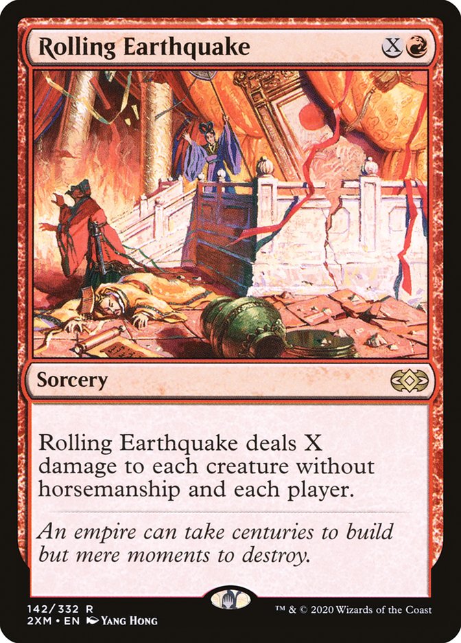 Rolling Earthquake 142 (Double Masters)  - Foil | Good Games Modbury