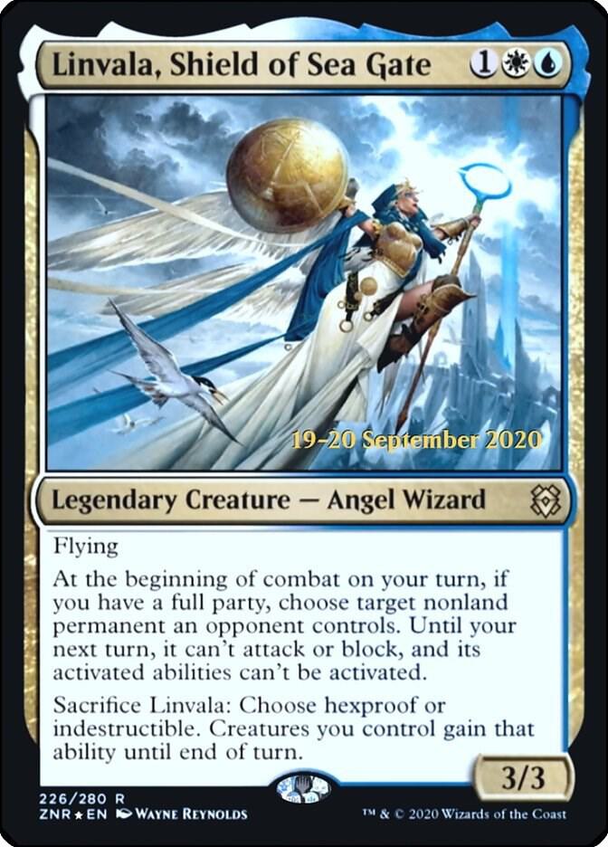 Linvala Shield of Sea Gate 226s/169 (Prerelease Cards)  - Foil | Good Games Modbury