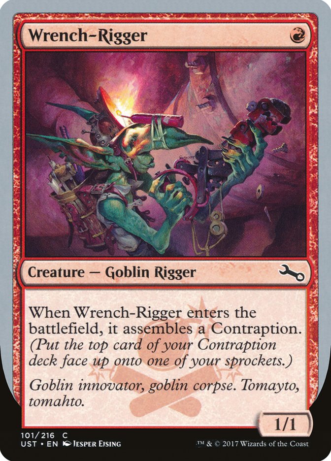 Wrench-Rigger 101/216 (Unstable)  - Foil | Good Games Modbury