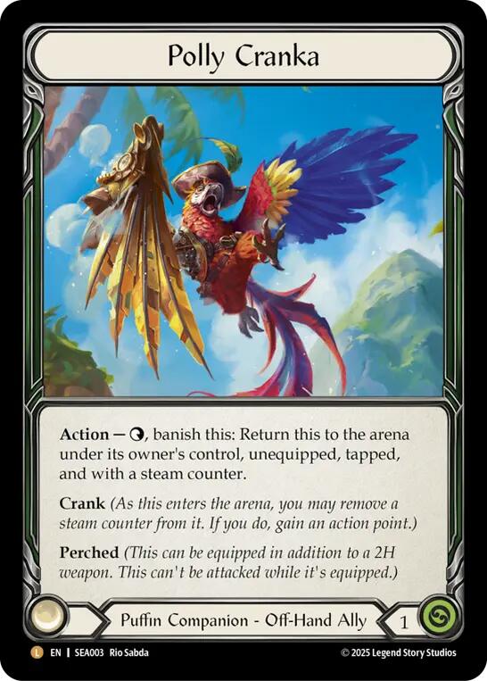 Polly Cranka (Rainbow Foil) [SEA003] (High Seas)  Rainbow Foil | Good Games Modbury