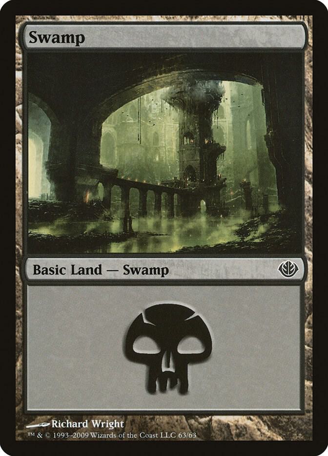 Swamp 63 63/63 (Duel Decks: Garruk vs. Liliana)  | Good Games Modbury