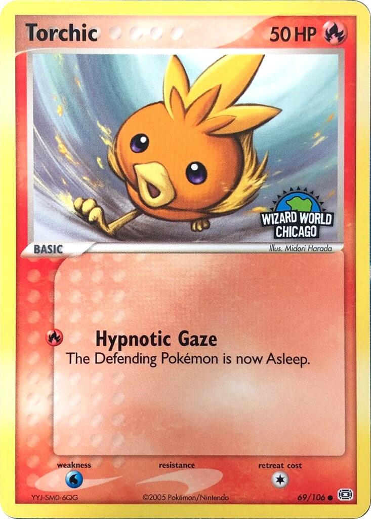 Torchic (69/106) (Wizard World Chicago) [Miscellaneous Cards] | Good Games Modbury