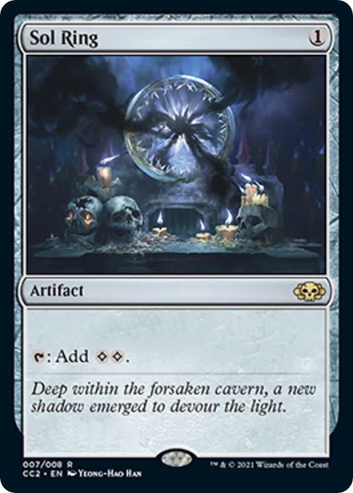 Sol Ring 7 (Commander Collection: Black)  - Foil | Good Games Modbury