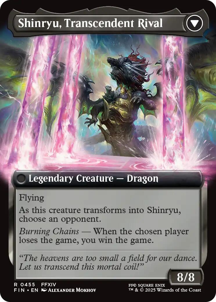 Zenos yae Galvus // Shinryu, Transcendent Rival (Extended Art) [FINAL FANTASY] | Good Games Modbury