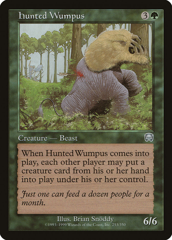 Hunted Wumpus [Mercadian Masques] | Good Games Modbury
