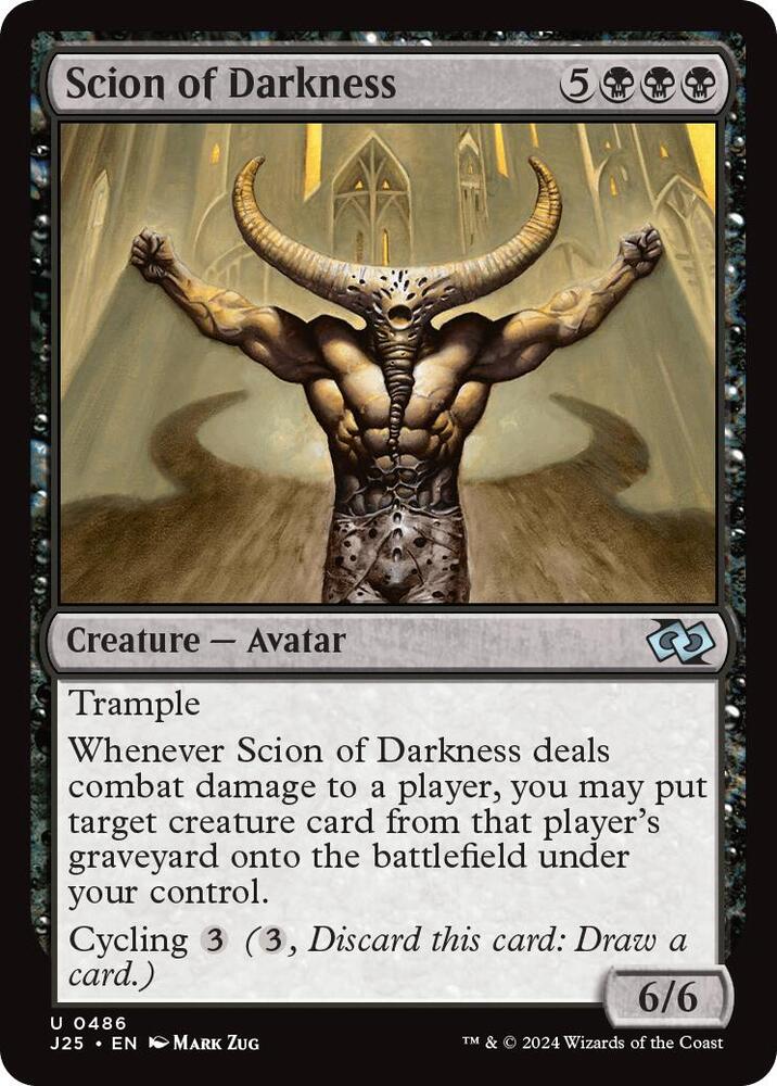 Scion of Darkness 486/779 (Foundations Jumpstart)  | Good Games Modbury