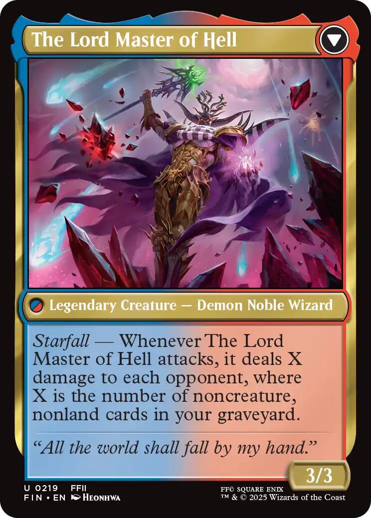 The Emperor of Palamecia // The Lord Master of Hell [FINAL FANTASY] | Good Games Modbury