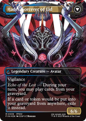 Emet-Selch, Unsundered // Hades, Sorcerer of Eld (Borderless) (Surge Foil) [FINAL FANTASY] | Good Games Modbury