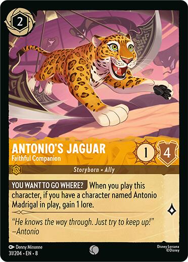 Antonio's Jaguar - Faithful Companion (31/204) [Reign of Jafar] | Good Games Modbury