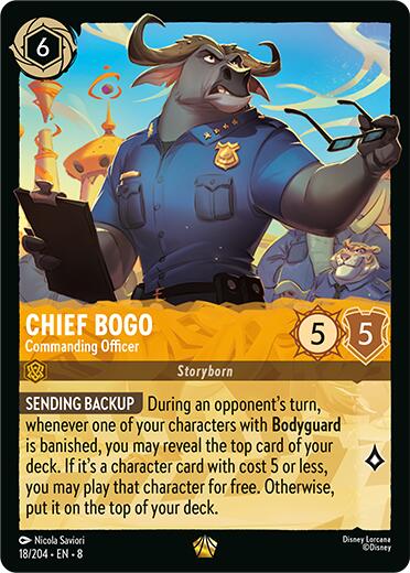 Chief Bogo- Commanding Officer (18/204) [Reign of Jafar] | Good Games Modbury