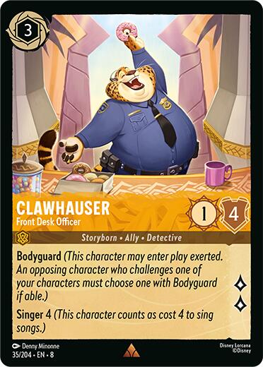 Clawhauser - Front Desk Officer (35/204) [Reign of Jafar] | Good Games Modbury